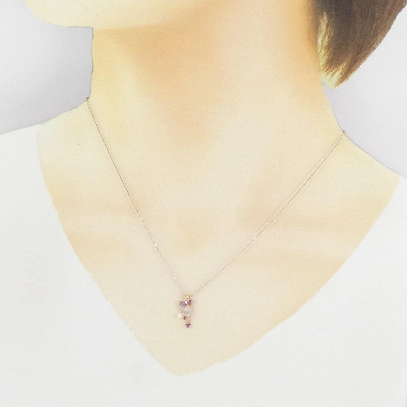 K10PG Mặt dây chuyền đá màu - Hàng hiệu Authentic 861282