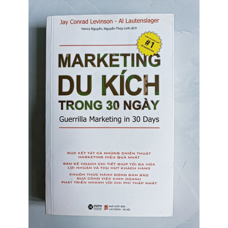 Marketing Du Kích Trong 30 Ngày - Jay Conrad Levinson & Al Lautenslager (mới 98%) 176672