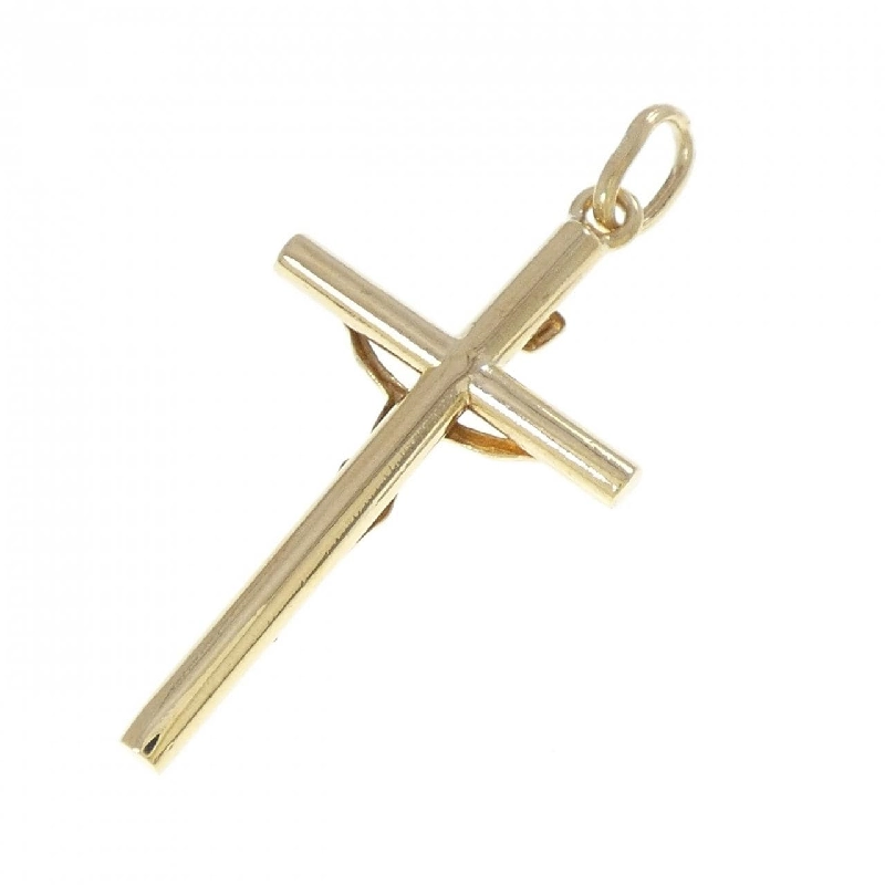 Mặt dây chuyền chữ thập 18KYG - Hàng hiệu Authentic 864308