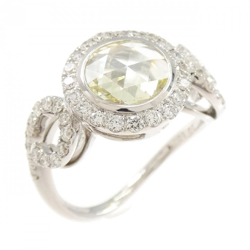 Nhẫn kim cương K18WG 0.70CT 671403