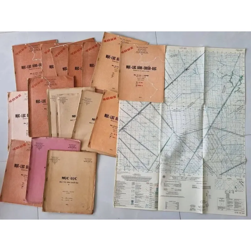 Mục lục bình chuẩn đạc, cả lô 16 địa danh trước 1975 1020599