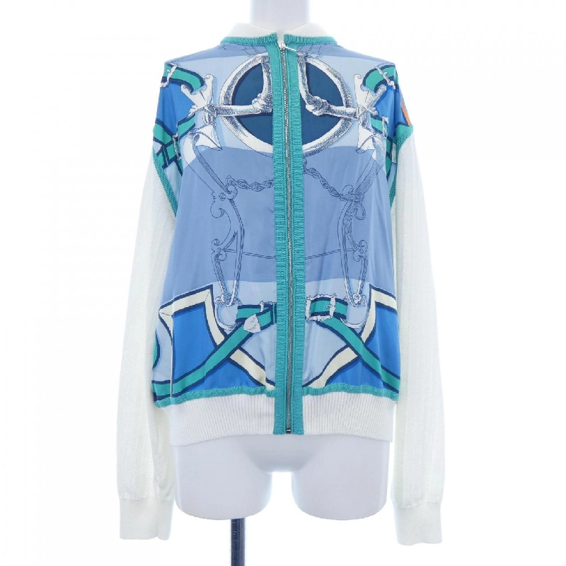 【Mã giảm giá】Áo khoác cardigan HERMES 640391