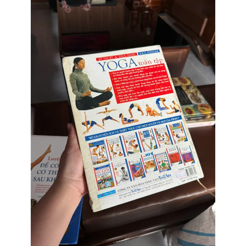 KỸ THUẬT & THỰC HÀNH YOGA TOÀN TẬP – B.K.S. IYENGAR- K3 1004868