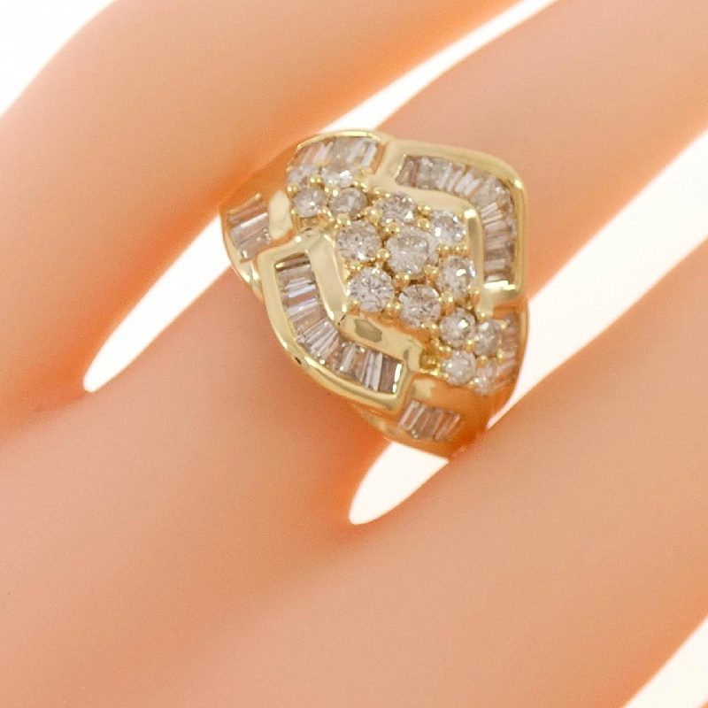 Nhẫn kim cương K18YG 1.50CT 668200