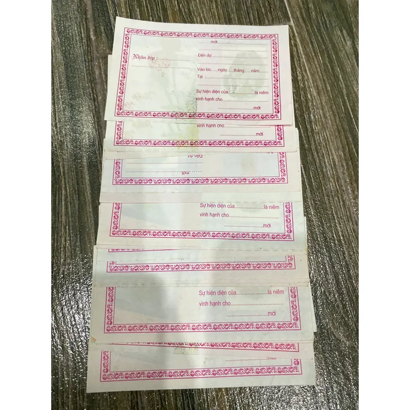 GIẤY MỜI PHONG CÁCH TUỔI THƠ 8x, 9x***QUÀ TẶNG CHO ĐƠN MUA SP TRONG GÓC CỦA AN 606394