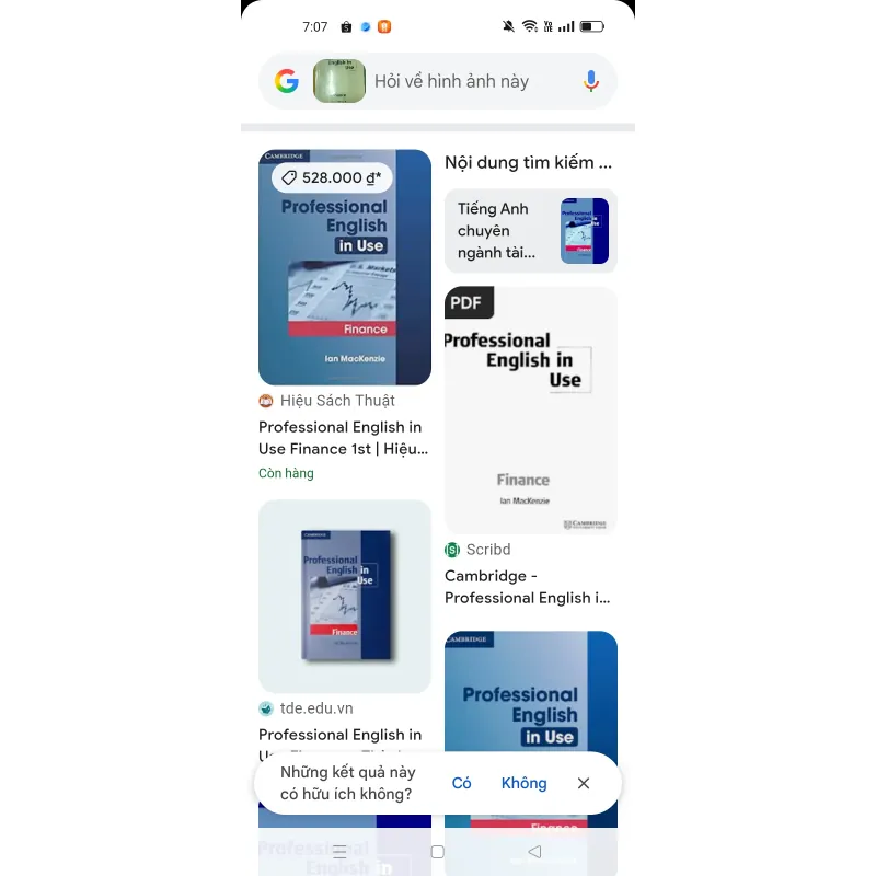 Professional English in Use - Tiếng anh lĩnh vực tài chính photo, có take note bên trong 932217