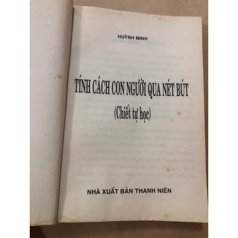 Sách Cá tính con người qua nét bút - Huỳnh Minh 305511