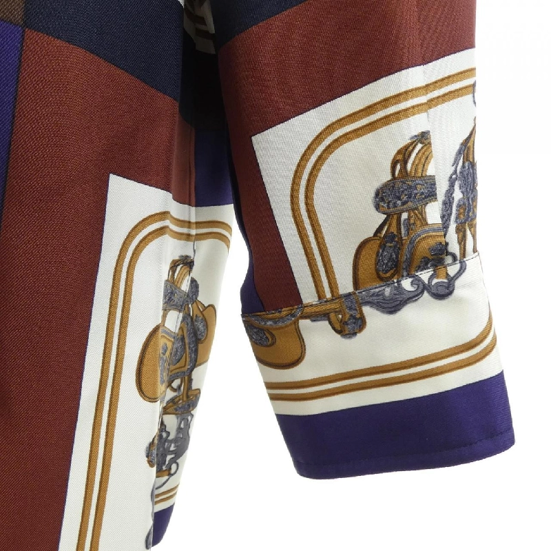 HERMES BRIDES DE GALA Áo sơ mi - Hàng hiệu Authentic 823366