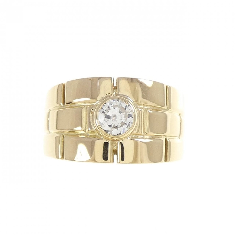 Nhẫn kim cương K18YG 0.32CT 667344