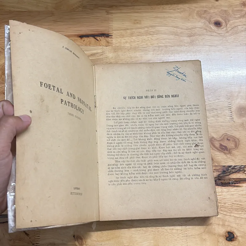 II Sách Y: Bệnh Học _ Bào Thai Và Sơ Sinh (Tập 2) - J. EDGAR MORISON - 1979 682253