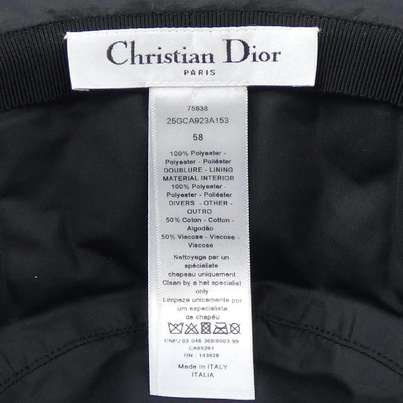 Mũ CHRISTIAN DIOR TEDDY-D KANAGE QUILTING 25GCA923A153 - Hàng hiệu Authentic 832553