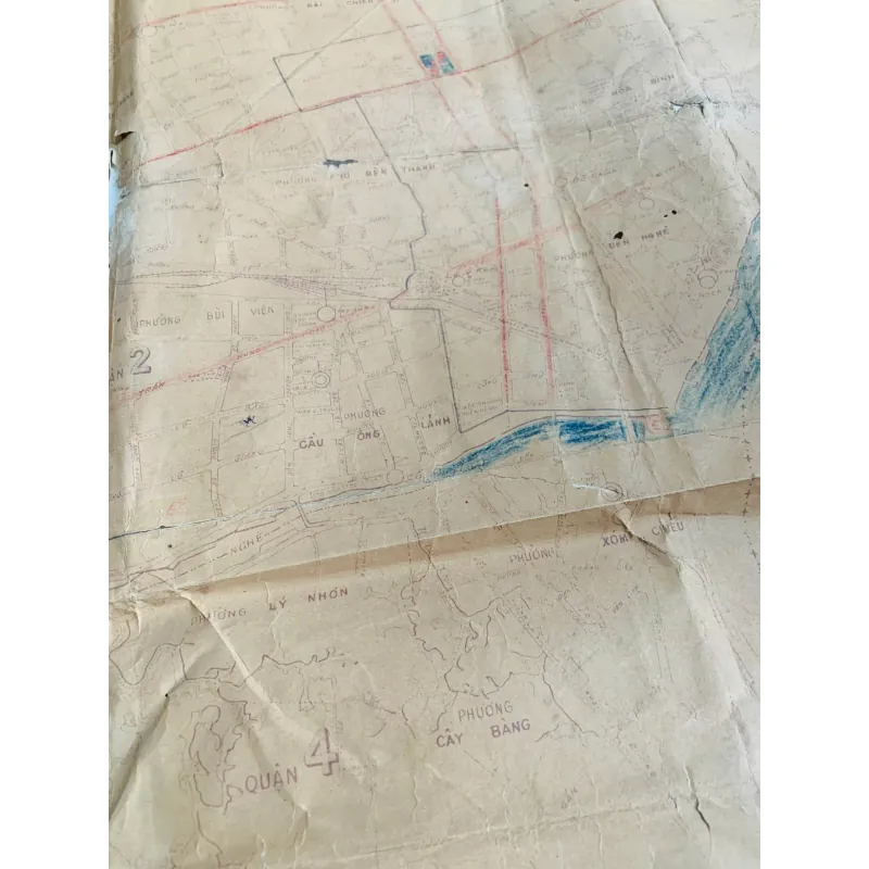 BẢN ĐỒ ĐÔ THÀNH SÀI GÒN - GIA ĐỊNH XƯA ( đóng dấu 1963)  776933