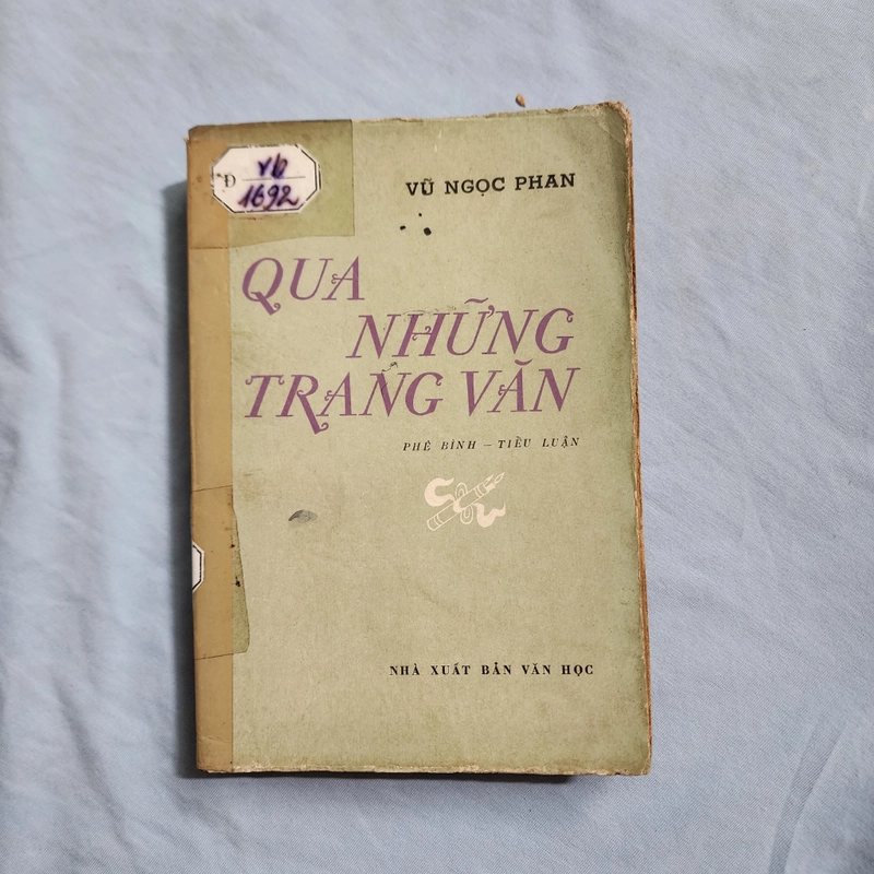 Qua những trang văn | Vũ Ngọc Phan | 1976 478191