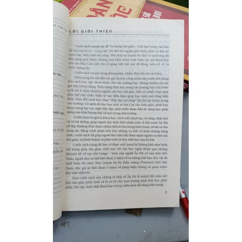 TƯ TƯỞNG TÔN GIÁO TRIẾT HỌC TRONG VĂN HỌC ẤN ĐỘ THỜI KÌ CỔ TRUNG ĐẠI - NGUYỄN THỊ MAI LIÊN 719438