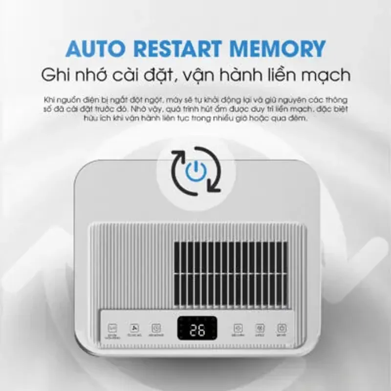 Máy hút ẩm A6 – Chống ẩm cho quần áo, đồ điện tử & nội thất 🌿 726167