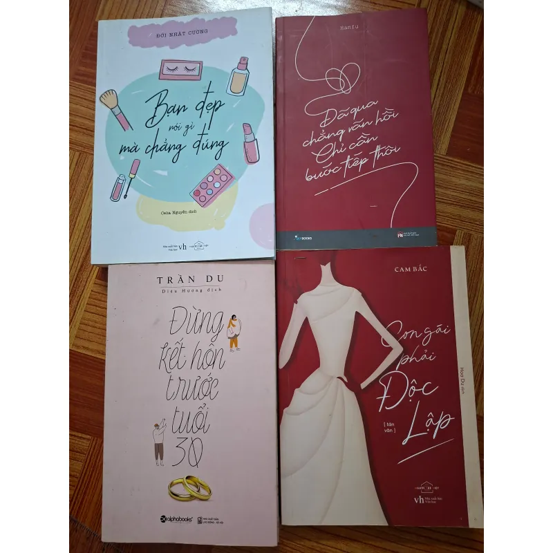 Combo 4 quyển sách cho các bạn nữ 751333