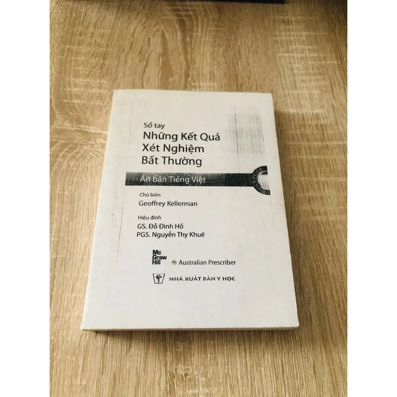 SỔ TAY NHỮNG KẾT QUẢ XÉT NGHIỆM BẤT THƯỜNG 1017657