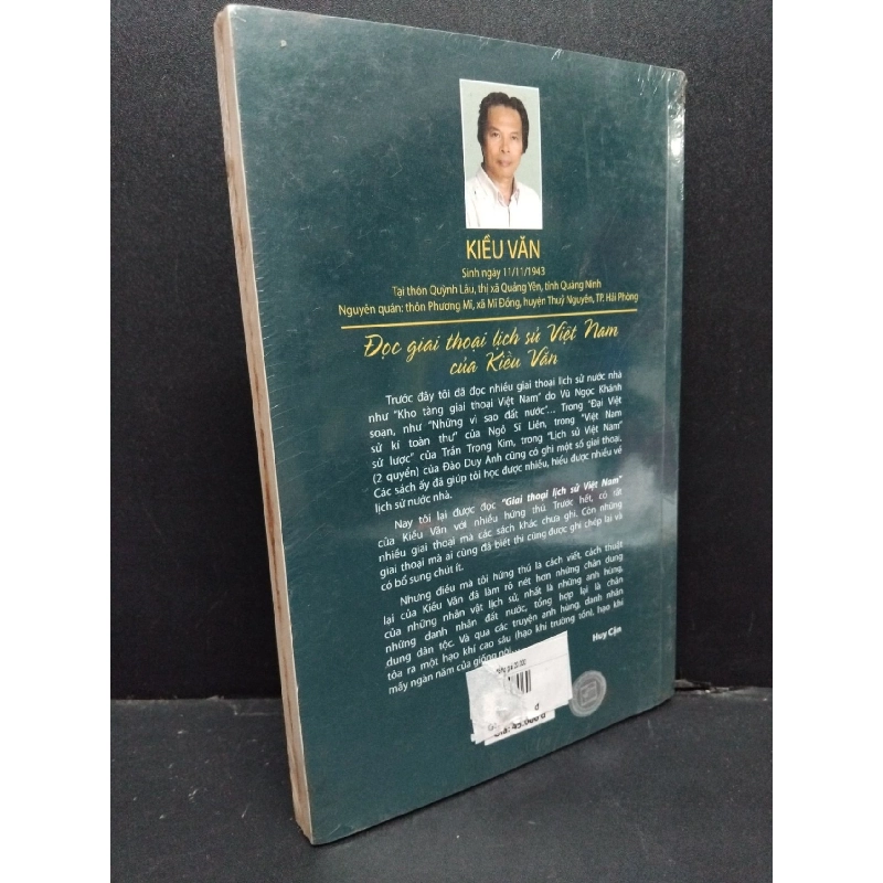 Giai thoại lịch sử Việt Nam tập 8 Kiều Văn (có seal) mới 80% ố vàng HCM.ASB0811 925274