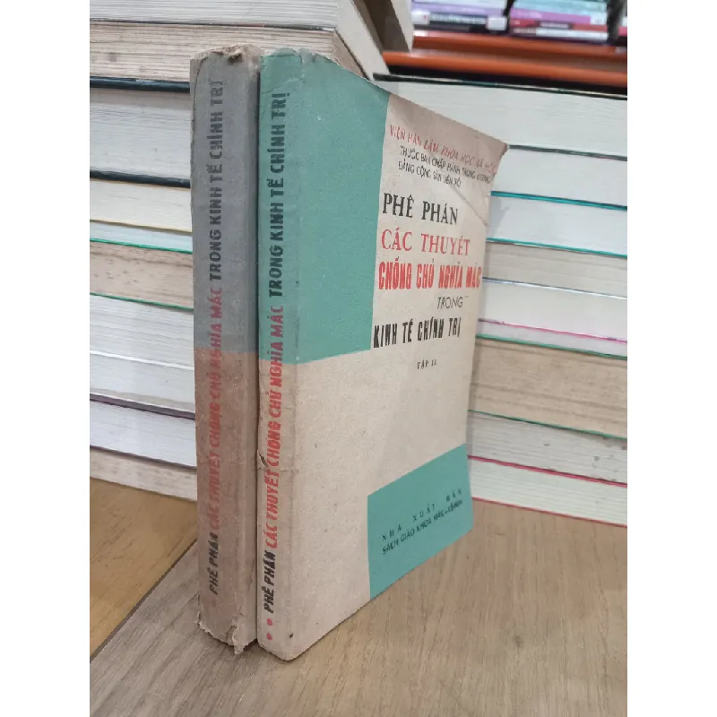 Phê phán các thuyết chống chủ nghĩa Mác trong kinh tế chính trị 122576