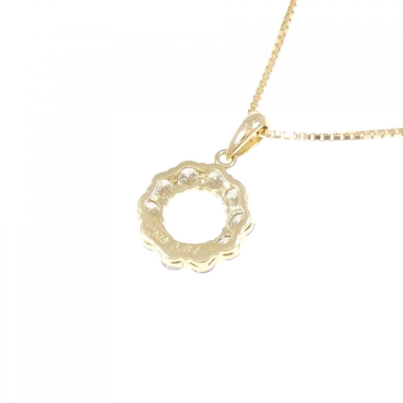 K18YG Dây chuyền kim cương 0.51CT - Hàng hiệu chính hãng 860942