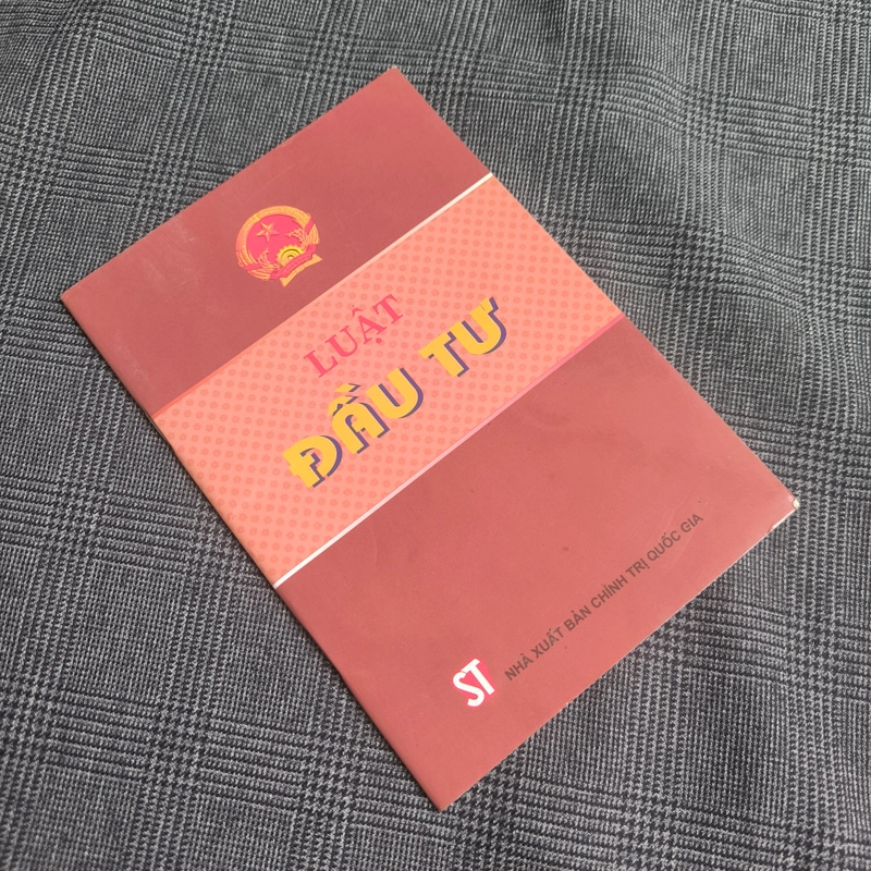 Luật Đầu Tư - NXB Chính Trị Quốc Gia 550698