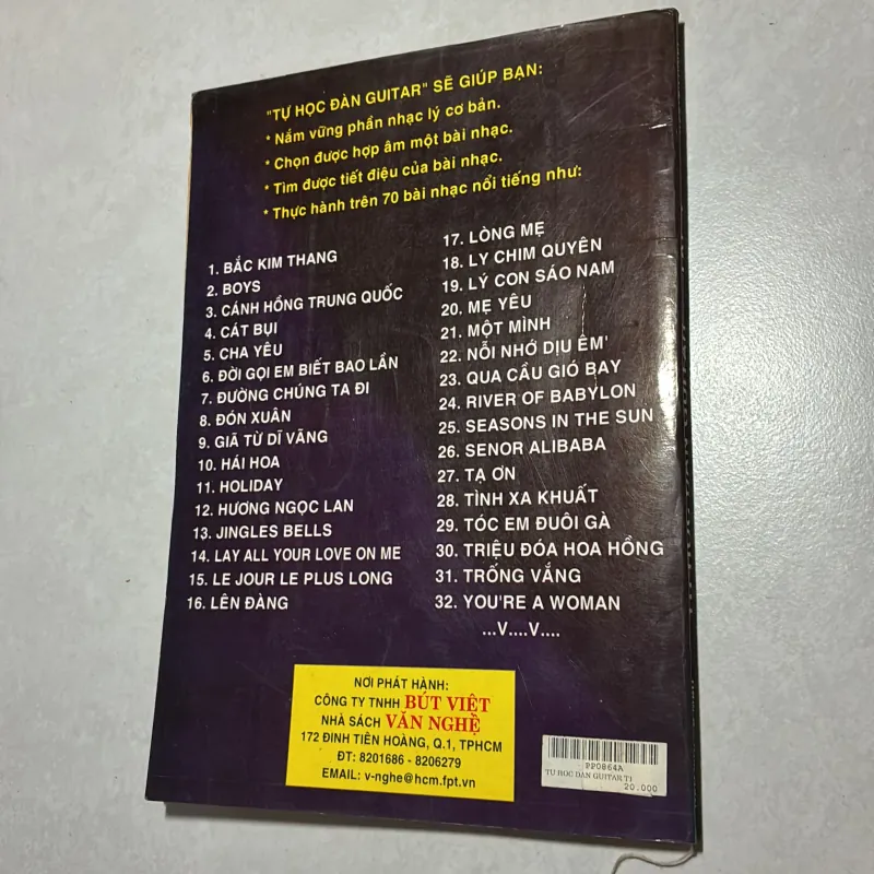 Tự học đàn Guitar Tập 1 - Nguyễn Hạnh 792483
