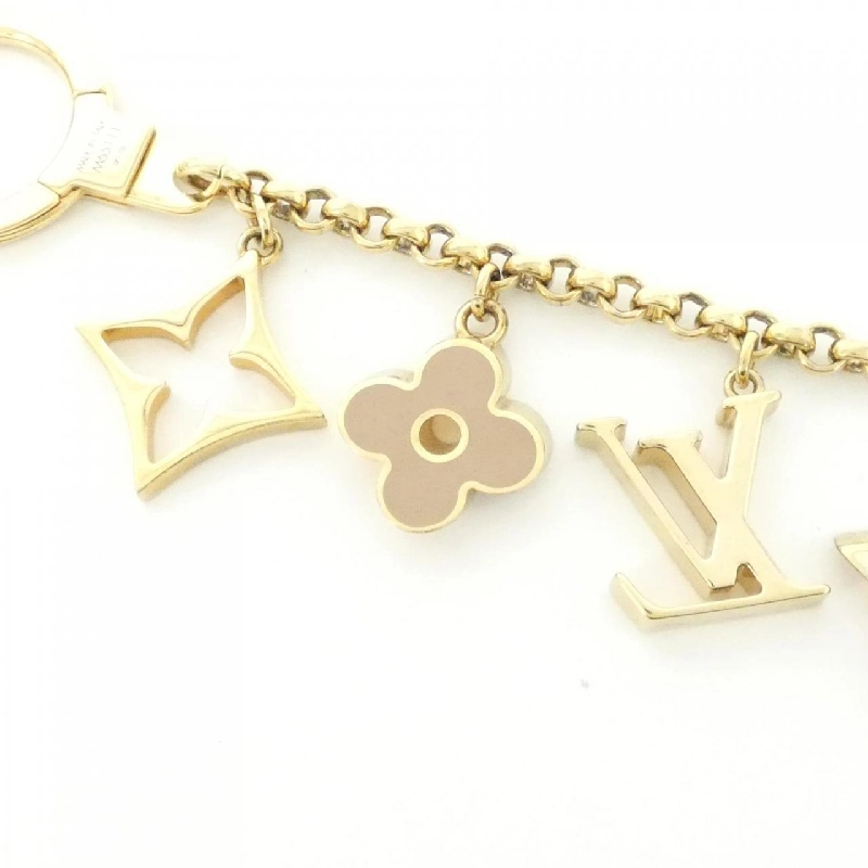 Móc chìa khóa Louis Vuitton Charm Túi Xách Chuỗi Fleur De Monogram M65111 - Hàng hiệu Chính hãng 771984