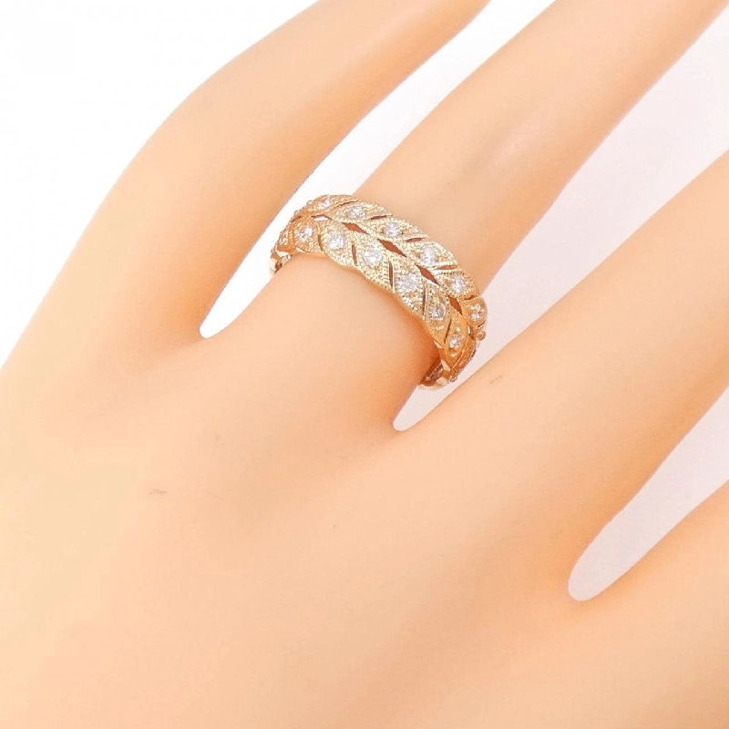 Nhẫn kim cương K18PG 0.24CT 672415