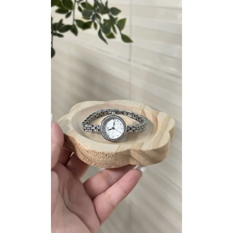 ĐỒNG HỒ OST THÉP KHÔNG GỈ CHẠM ĐÁ CZ 705505