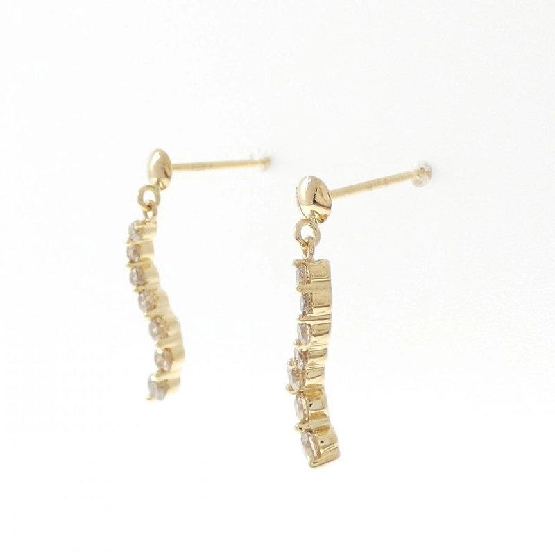 K18YG Bông tai kim cương 0.28CT - Hàng hiệu Chính hãng 867424