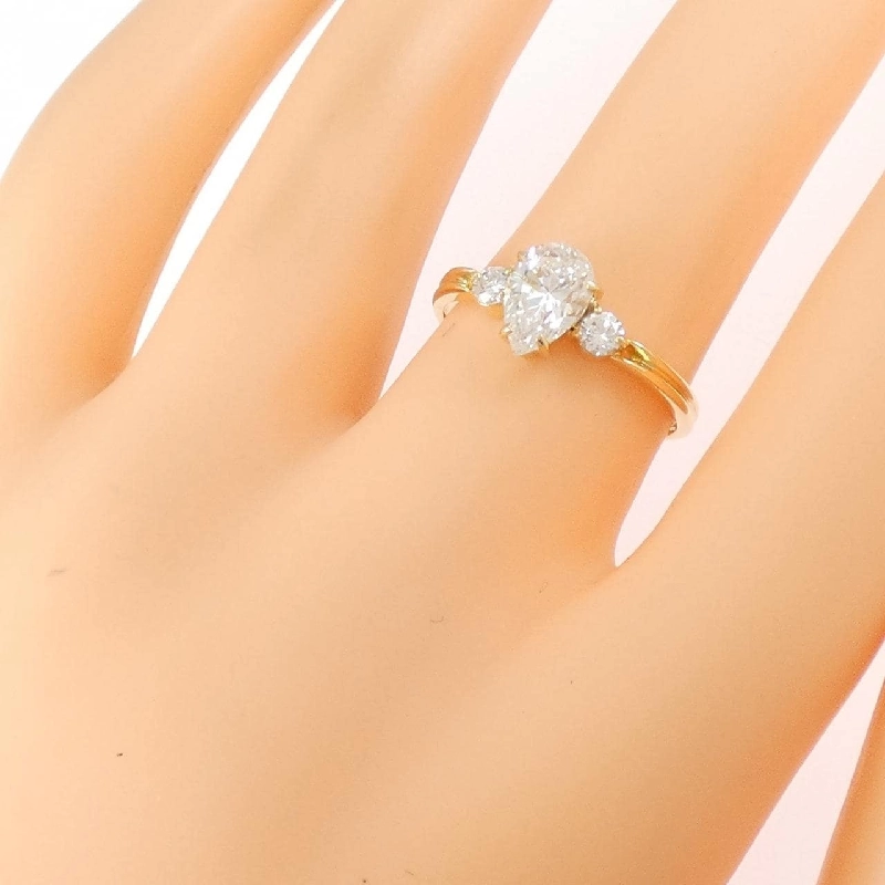 Nhẫn kim cương K18YG 1.04CT - Hàng hiệu Chính hãng 849237