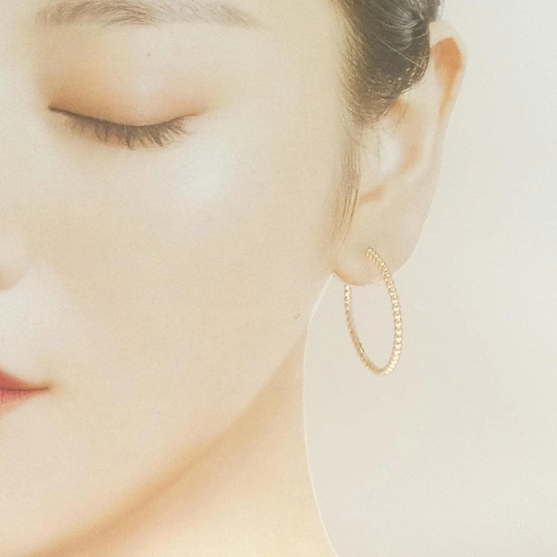 Bông tai Vancleef & Arpels Perlè Hoop Nhỏ - Hàng hiệu Chính hãng 843614