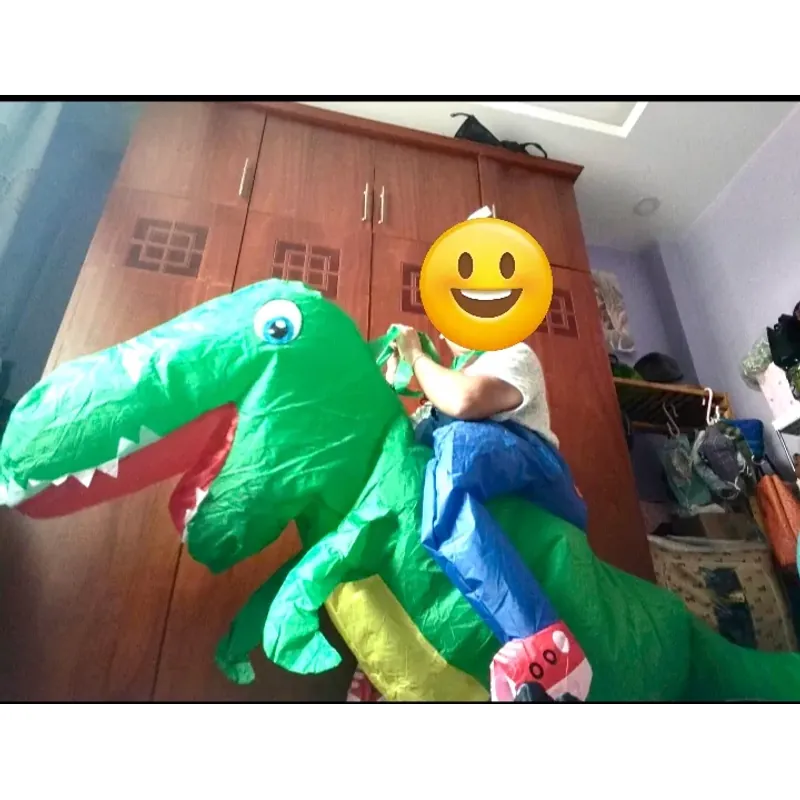 Áo phao bơm hơi hình khủng long 791099