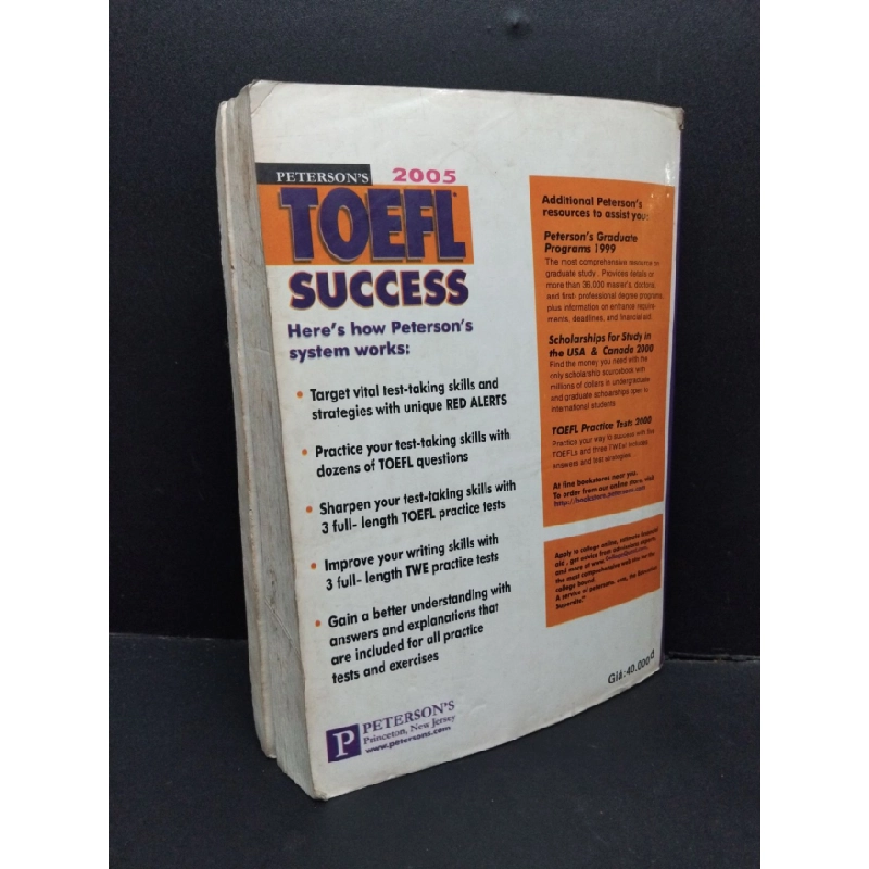 [Phiên Chợ Sách Cũ] Toefl Success viết 2303 427227