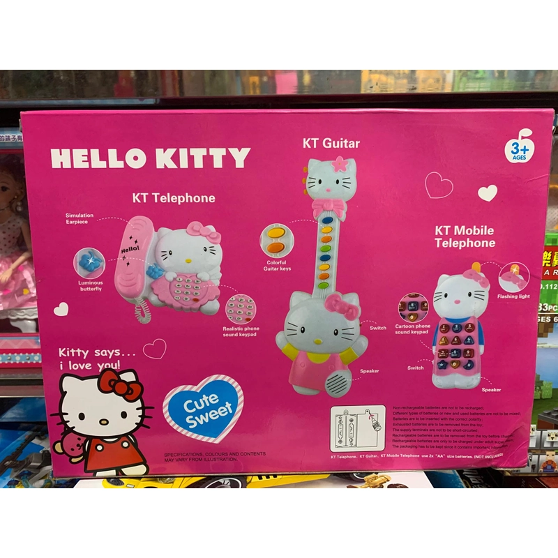 Bộ đồ chơi đàn Hello Kitty gồm 3 món KT1203 301952