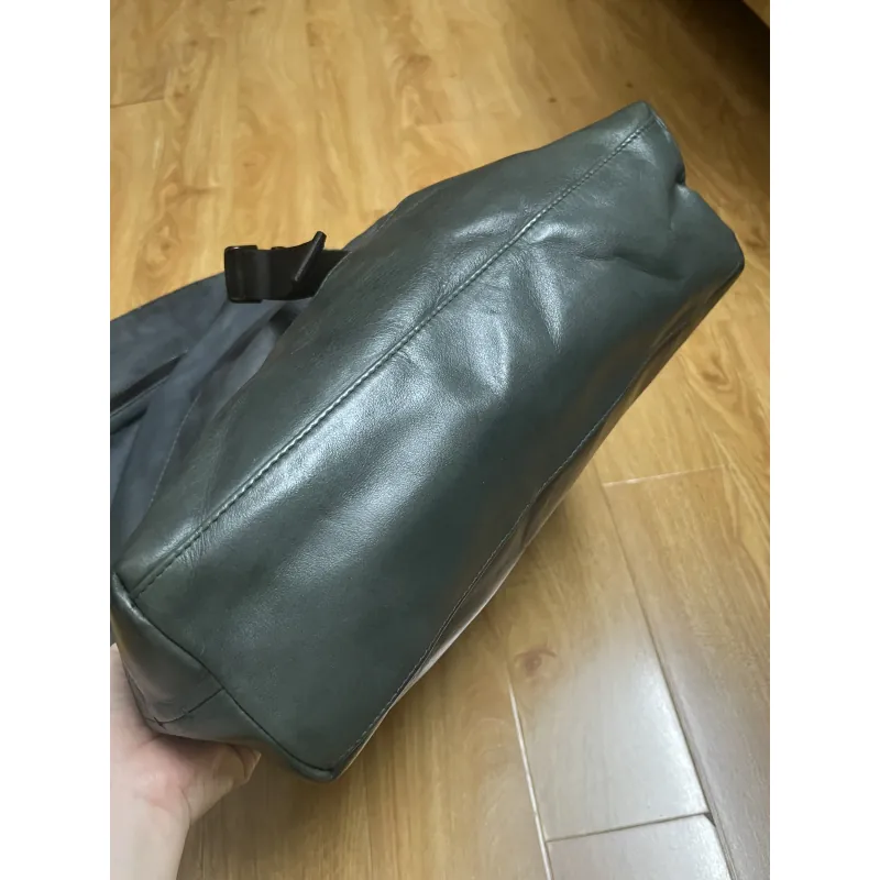 Balo nam 33x44x10 da thật 2hand 1013066