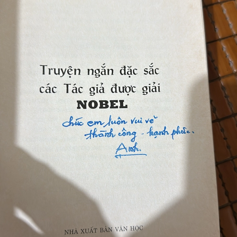 Truyện ngắn đặc các tác giả được giải thưởng Nobel 501571