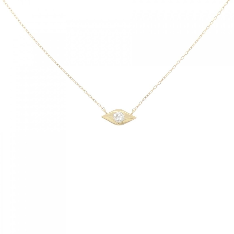 Dây chuyền kim cương K18YG 0.09CT - Hàng hiệu Chính hãng 868418