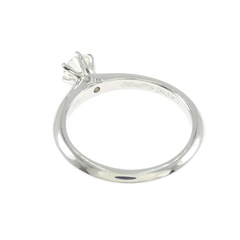 Nhẫn Solitaire Classic Tiffany 0.33CT H VVS2 3EXT - Hàng hiệu Chính hãng 838527