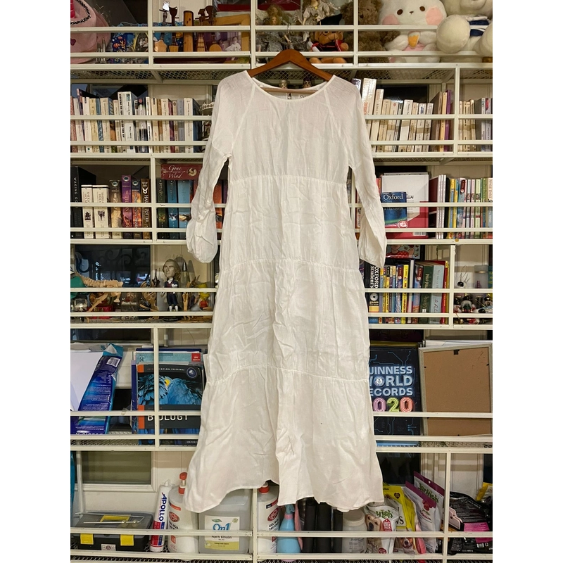 Đầm trắng maxi 531259