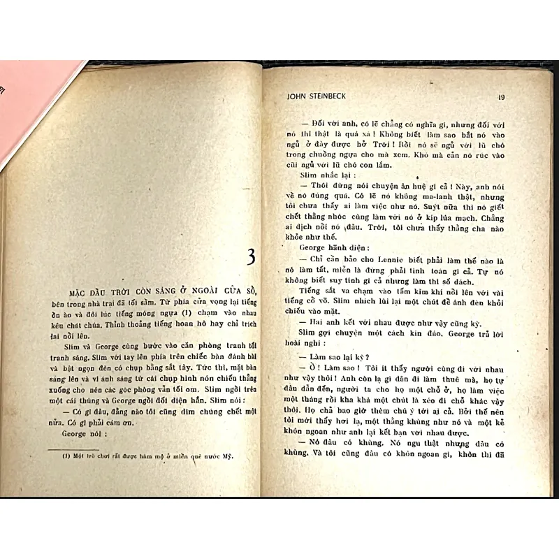 CỦA CHUỘT VÀ NGƯỜI - Tác giả  JOHN STEINBECK 1033154