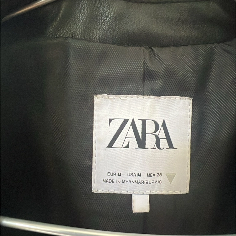 Áo khoác da Zara 370436