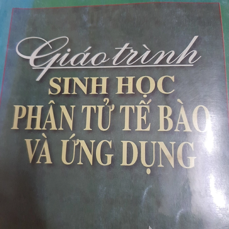 Giáo trình sinh học phân tử tế bào và úng dụng 325245