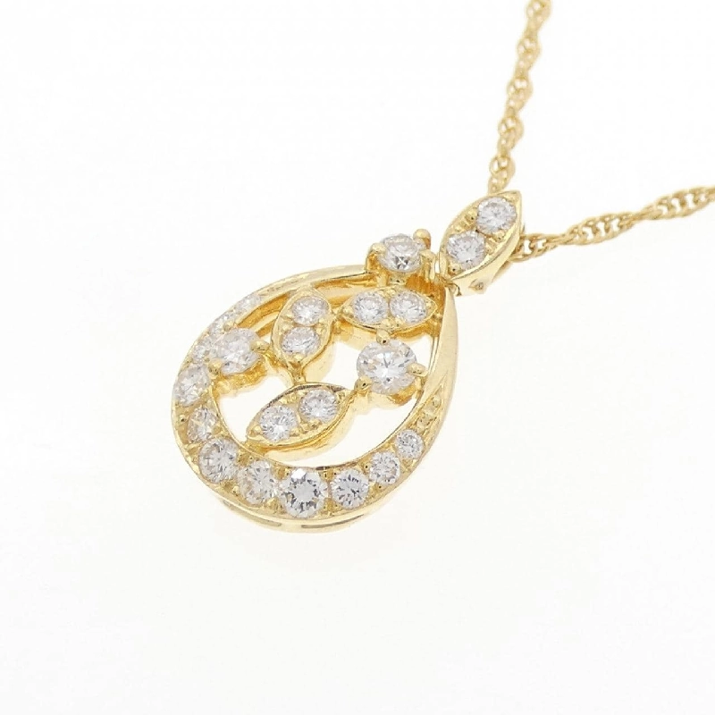 K18YG Dây chuyền kim cương 0.35CT - Hàng hiệu Chính hãng 860871