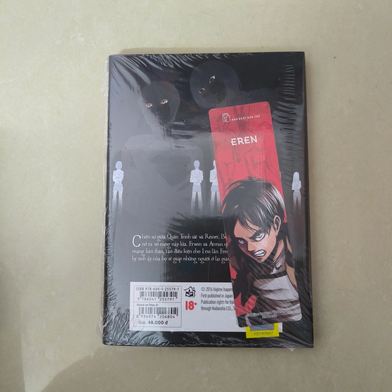 Attack on Titan - AoT - Tập 21 (seal) 519581