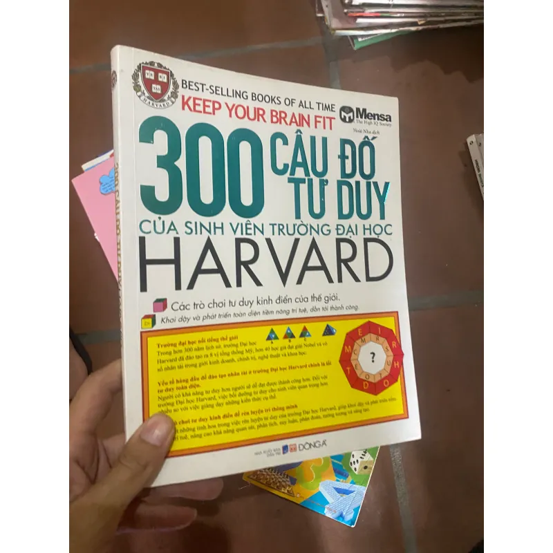 Sách 300 câu đố tư duy của sinh viên trường Harvard 313788