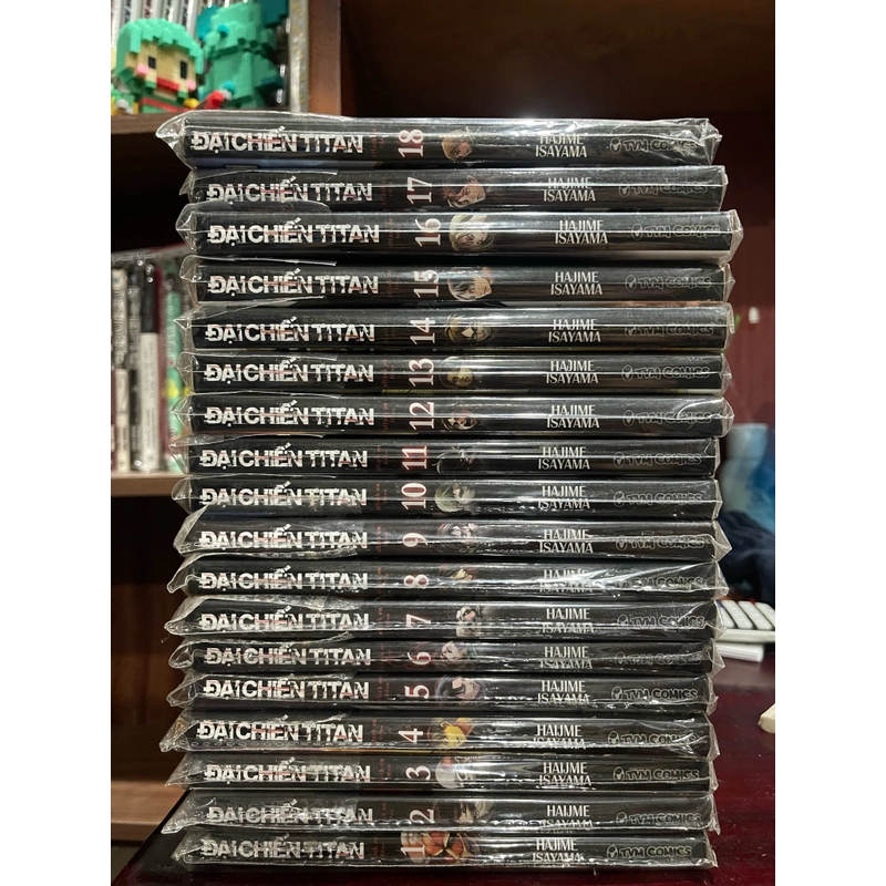 Đại chiến TITAN - TVM COMICS full bộ 18 tập 507720