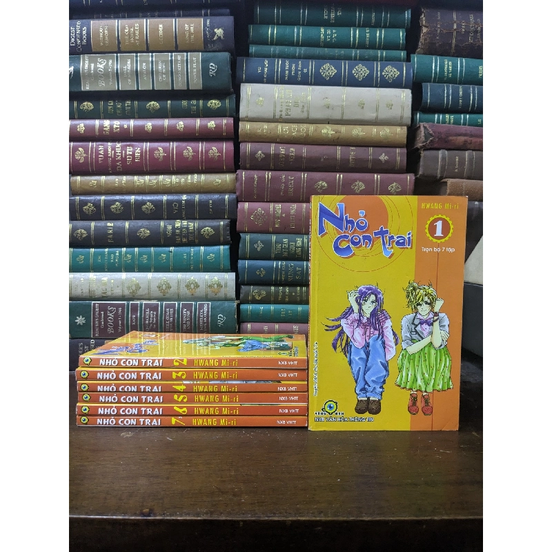 TRUYỆN TRANH Nhỏ Con Trai - Hwang Mi-ri 139343