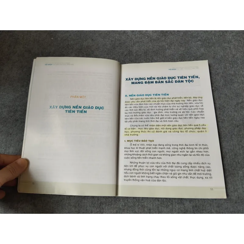 GIÁO DỤC VÀ ĐÀO TẠO TP. HỒ CHÍ MINH. HỘI NHẬP CÁC NỀN GIÁO DỤC TIÊN TIẾN 718921