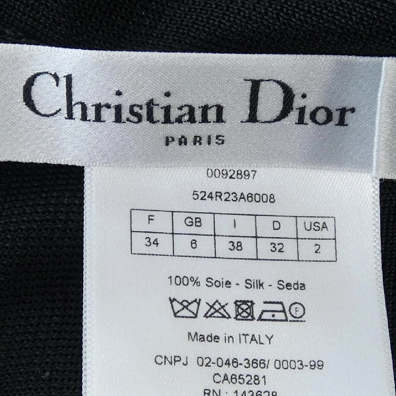 Đầm midi bất đối xứng CHRISTIAN DIOR 524R23A6008 - Hàng hiệu Authentic 812069